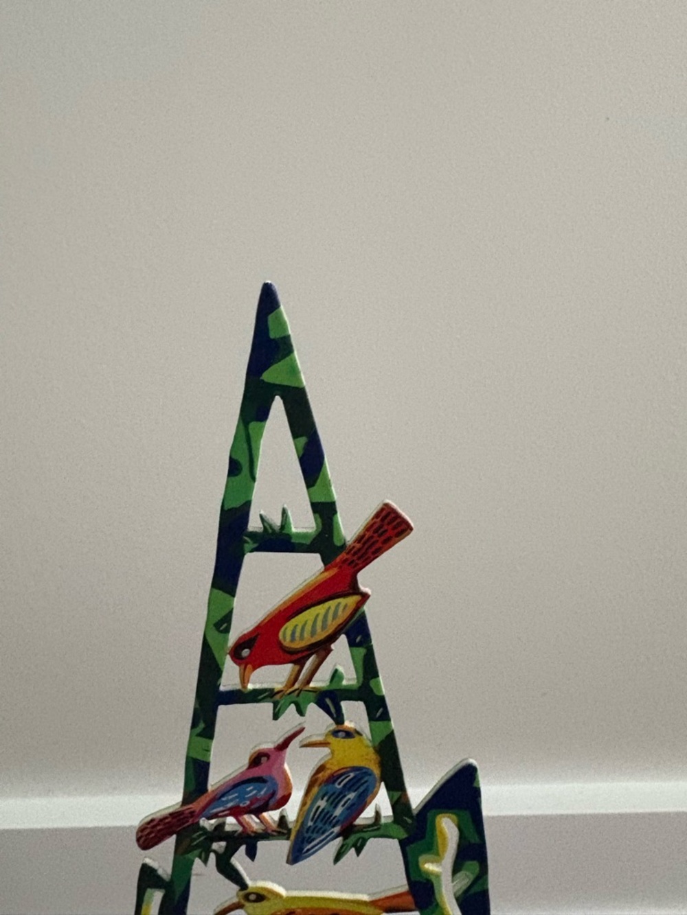 David Gerstein (b. 1944) Metal Birds Cypress Tree Pop Art - Picture 2 of 11